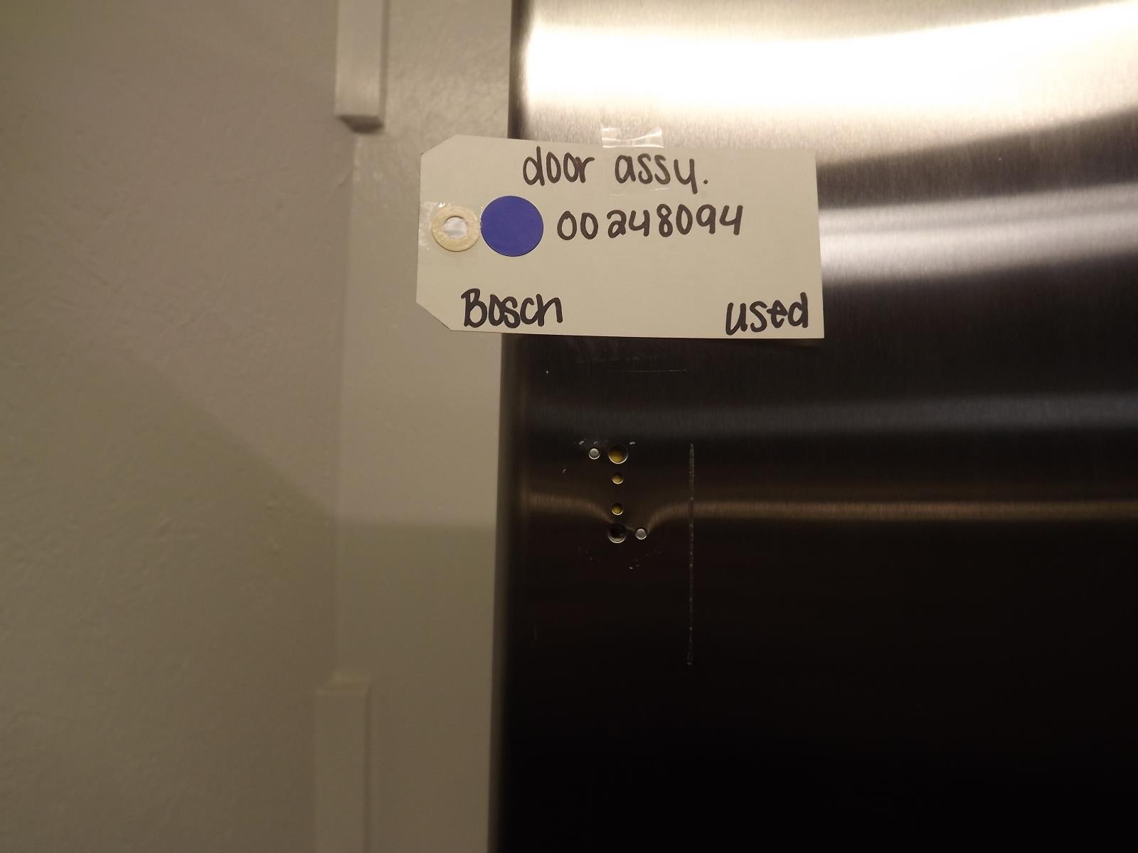 Bosch Refrigerator 00248094 Door Used Bosch Refrigerator 00248094 Door Used